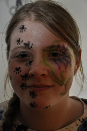 Mitt eget ansikte efter dagen