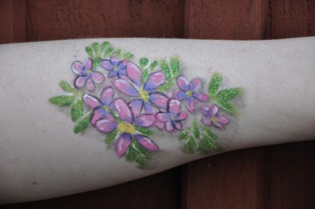 och blommorna de blomma...